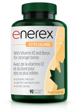 Enerex Osteo CalMag (90 Soft Tablets) - Lifestyle Markets